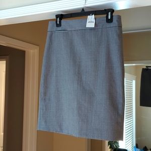 JCrew Factory Gray Pencil Skirt